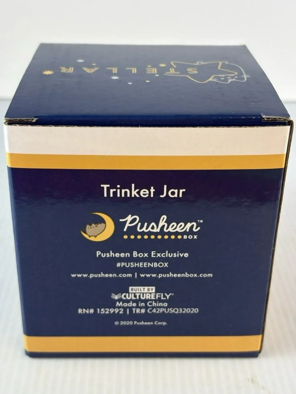 Pusheen Fall 2021 Exclusive Tin Trinket Jar NIB